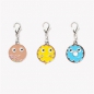 Kidrobot Yummy Donut Enamel Zipper-Pulls Series - 1 x Random Blindbox (foil)