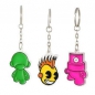 Kidrobot Superflat Keychain Series. 1 x Random Blindbox (foil)