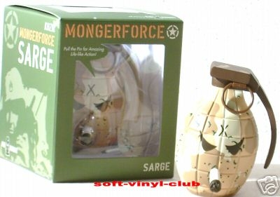 Ausverkauft: Mongerforce Sarge, Desert Storm 5 inch Grenade at Kozik