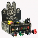 Kidrobot Kronk 8 Deadly Sins Labbit Mini Series 2.5-Inch - one complete case