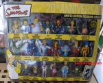 Simpsons 20th Anniversary PVC Figuren Collector´s Box Set 21pcs