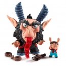 Kidrobot Krampus Dunny by Scott Tolleson - limited 800 pcs