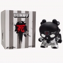 KIDROBOT BACK IN BLACK SKULLHEAD DUNNY 8-INCH BY HUCK GEE