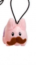Kidrobot Happy Labbit Plush "Cute N' Crazy" Mini Series 2015 by Frank Kozik - pink