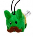 Kidrobot Happy Labbit Plush "Cute N' Crazy" Mini Series 2015 by Frank Kozik - green