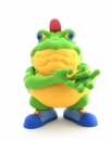 DKE Toys x Ron English Drug 'Em Killfrog- The Sugar Smack Bullfrog