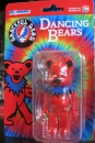 100% Be@rbrick Grateful Dead Dancing Bear Bearbrick red