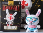 Kidrobot Dunny Mardivale Series BUNNY COSTUME - open blindbox