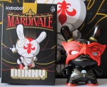 Kidrobot Dunny Mardivale Series THE SWAN - open blindbox