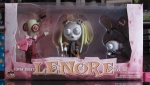 Roman Dirge`s Lenore Set with Lenore, Mr. Gosh, Pooty Applewater & Ragamuffin from Darkhorse