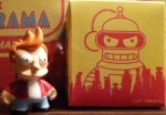 KIDROBOT X FUTURAMA KEYCHAINS 1.5-INCH Fry 1 x open Blindbox