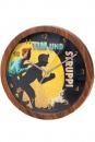 Tim und Struppi Wanduhr Full Moon