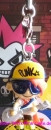 Tokidoki Punkstar Frenzies Jimmy Wawa Phone Charm / Zipper by Simone Legno - open blindbox