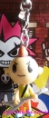 Tokidoki Punkstar Frenzies Les Phone Charm / Zipper by Simone Legno - open blindbox