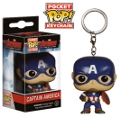 Preorder ETA 05/2015: Funko Avengers Age of Ultron POP! Vinyl Schlüsselanhänger Captain America 4 cm