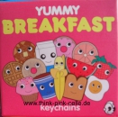 Kidrobot Yummy Breakfast  2inch Keychains by Heidi Kenney one complete case